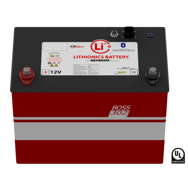 Lithionics 12V 310AH E1508 UL Battery