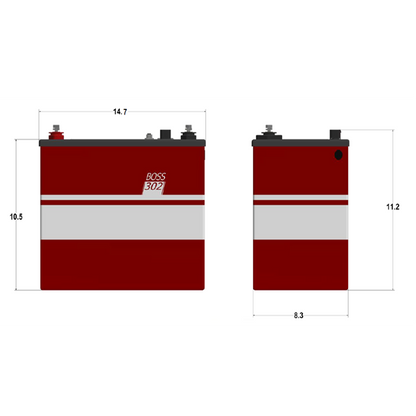 Lithionics 12V 310AH E1508 UL Battery